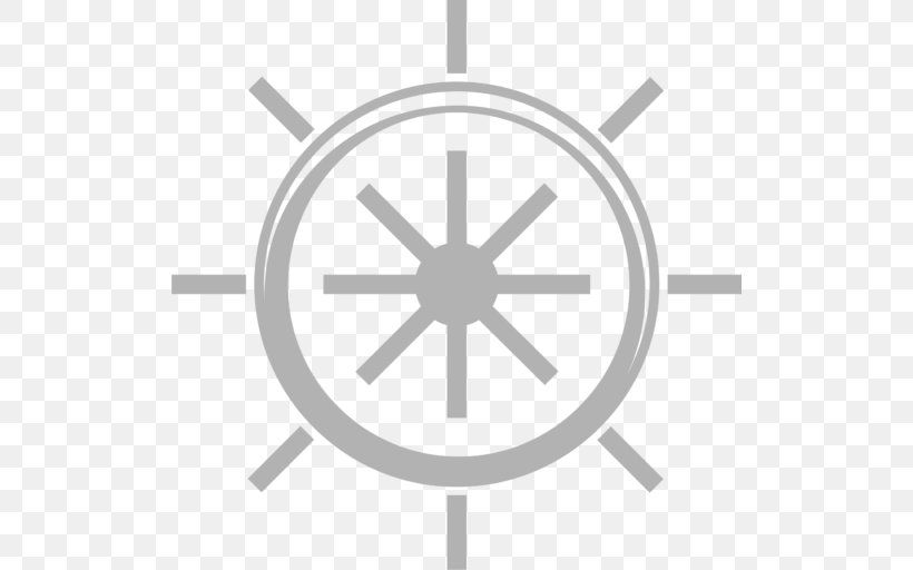 Computer Icons Rudder Ship's Wheel, PNG, 512x512px, Rudder, Black And White, Boat, Diagram, Number Download Free