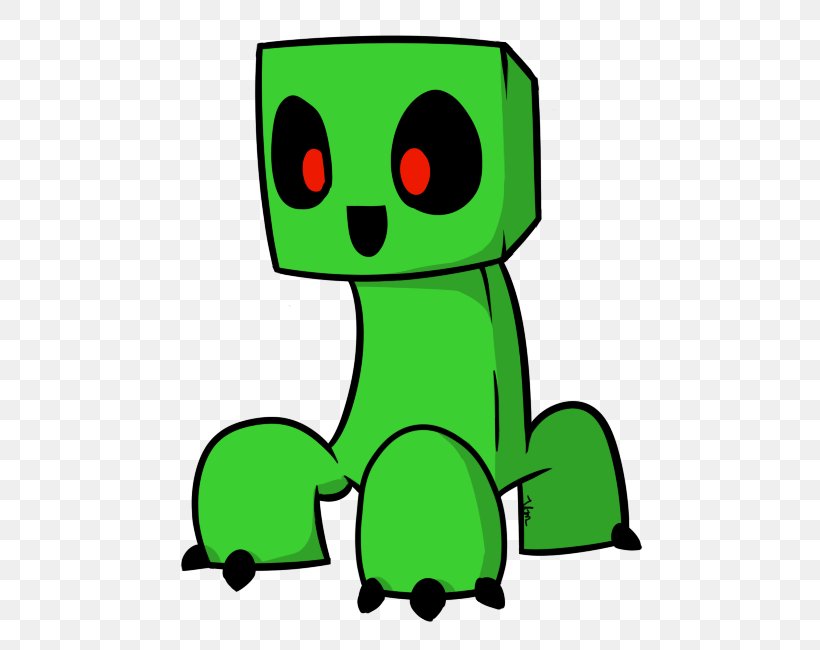 Minecraft Creeper Drawing Mob Clip Art, PNG, 650x650px, Watercolor, Cartoon, Flower, Frame, Heart Download Free