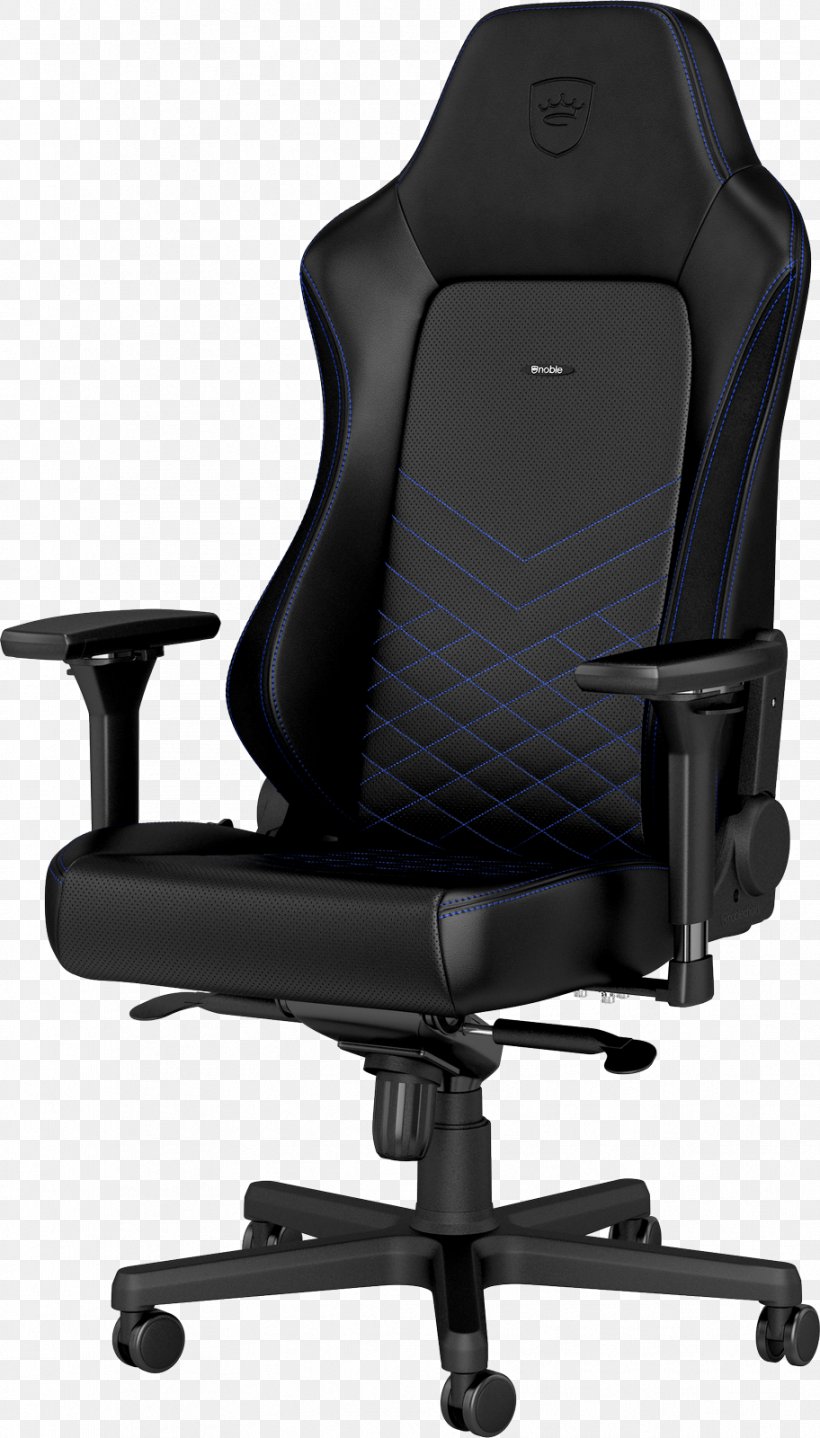 Noblechairs HERO PU Leather Gaming Chair Black Noblechairs Epic Series Gaming Chairs Office & Desk Chairs Gaming Chair Noblechairs ICON, PNG, 912x1600px, Gaming Chairs, Armrest, Artificial Leather, Black, Car Seat Cover Download Free