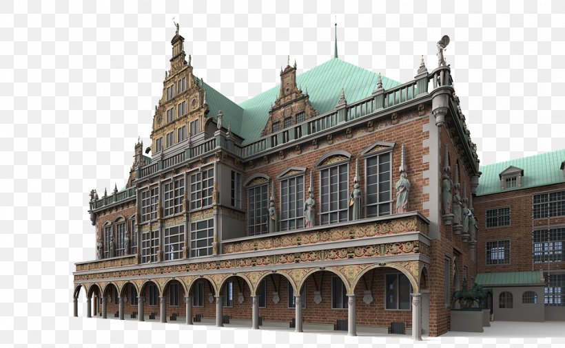 Bremen City Hall Town Musicians Of Bremen Illustration, PNG, 960x593px, Bremen City Hall, Bremen, Bremen Roland, Building, City Hall Download Free