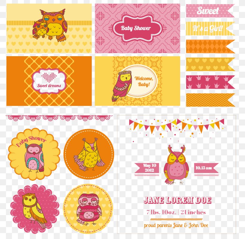 Scrapbooking Infant Element Baby Shower, PNG, 800x800px, Scrapbooking, Area, Baby Shower, Child, Clip Art Download Free