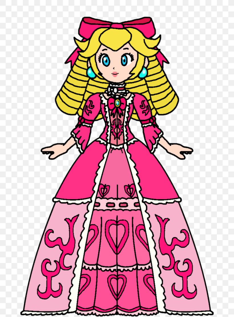 Princess Peach Princess Daisy Rosalina Art Rococo, PNG, 720x1109px, Princess Peach, Art, Art Museum, Artwork, Clothing Download Free