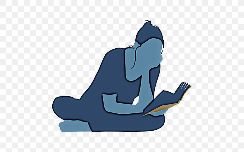 Sitting Cartoon Reading Kneeling Logo, PNG, 512x512px, Sitting, Cartoon, Kneeling, Logo, Reading Download Free