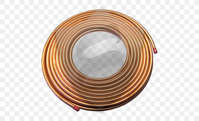 Copper Tubing Piping And Plumbing Fitting Pipe Fitting Annealing, PNG, 500x500px, Copper, Alloy, Annealing, Brass, Copper Tubing Download Free