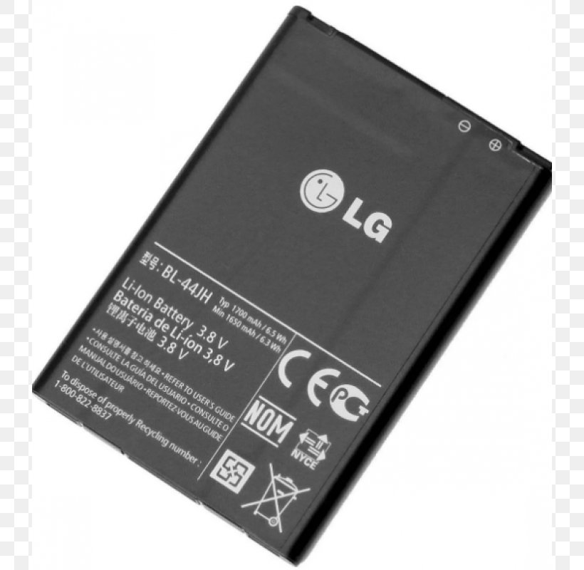 LG Optimus L5 II LG Optimus L3 LG Optimus L7 II, PNG, 800x800px, Lg Optimus L5, Ampere Hour, Battery, Computer Component, Electric Battery Download Free