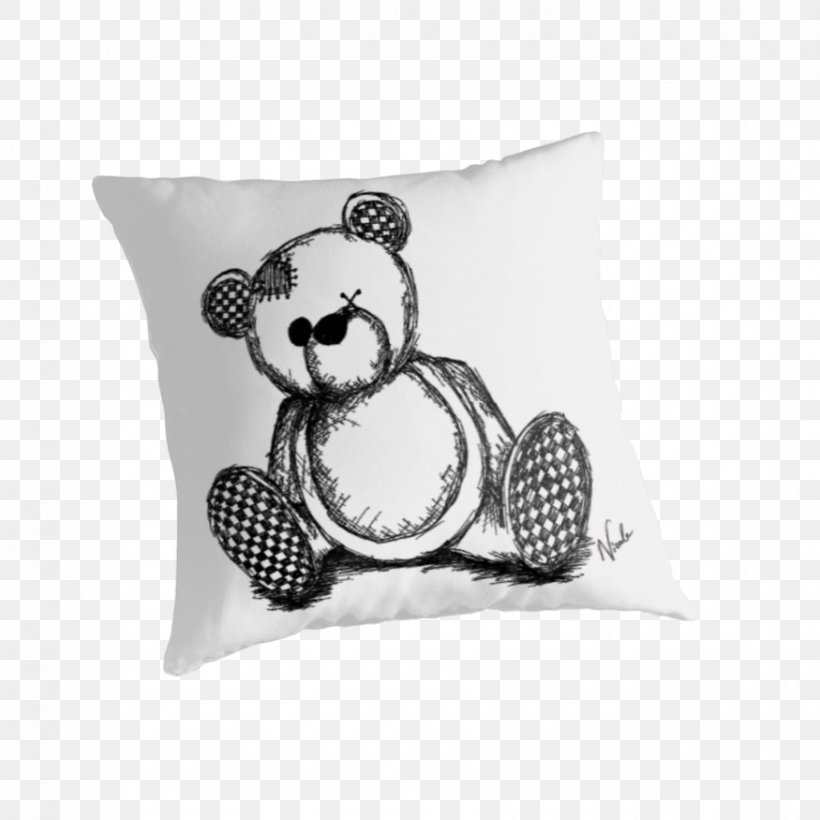 Cushion Throw Pillows Bear Textile, PNG, 875x875px, Watercolor, Cartoon, Flower, Frame, Heart Download Free