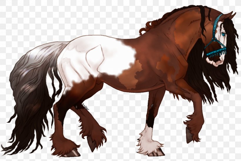 Mane Friesian Horse Mustang Stallion Pony, PNG, 900x600px, Watercolor, Cartoon, Flower, Frame, Heart Download Free