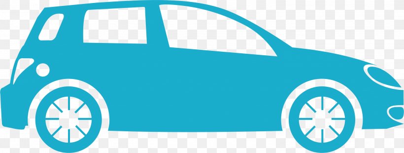 Car Silhouette Hatchback, PNG, 2997x1135px, Car, Aqua, Area, Automotive Design, Azure Download Free