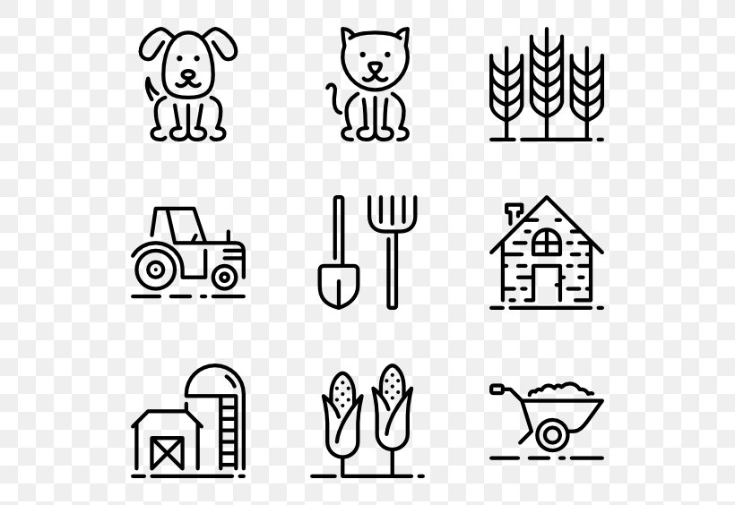 AGRICULTURA, PNG, 600x564px, Icon Design, Area, Art, Black, Black And White Download Free