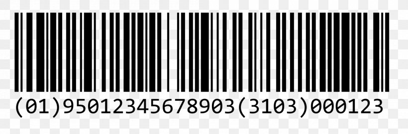 Barcode GS1-128 Code 128 International Article Number, PNG, 2000x661px, Barcode, Barcode Scanners, Black And White, Brand, Code Download Free