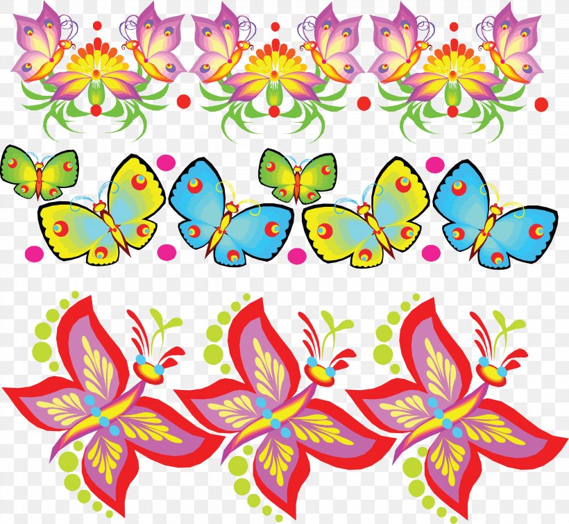 Butterfly Pollinator Clip Art, PNG, 4302x3965px, Butterfly, Art, Artwork, Butterflies And Moths, Flower Download Free