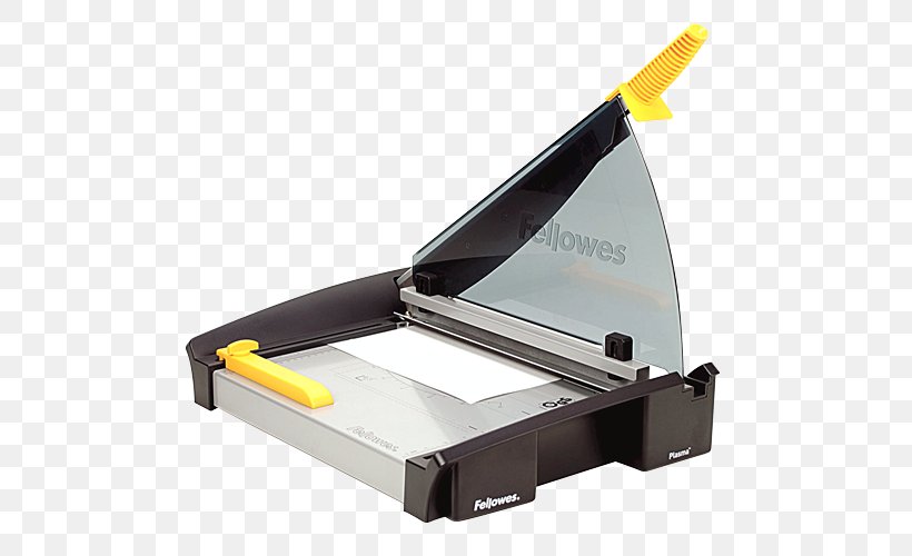 Paper Cutter Fellowes Brands Guillotine Paper Shredder, PNG, 600x500px, Paper, Blade, Cisaille, Cutting, Fellowes Brands Download Free