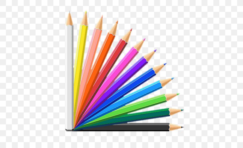 Children's Academy Colored Pencil Paint, PNG, 500x500px, Pencil, Color, Colored Pencil, Digital Image, Drawing Download Free