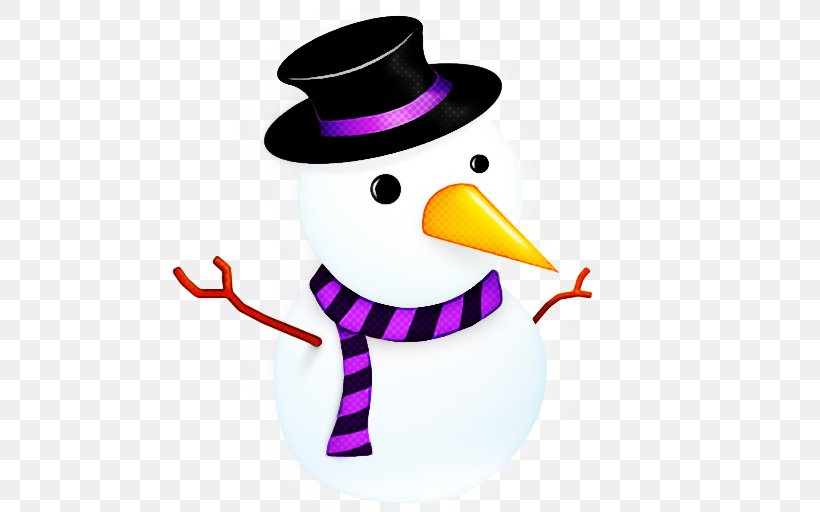 Snowman, PNG, 512x512px, Snowman, Bird, Costume Hat, Flightless Bird Download Free