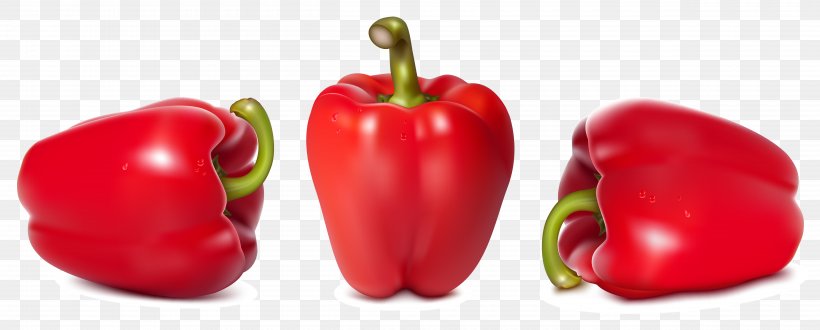 Bell Pepper Chili Pepper Vegetable Spice, PNG, 5000x2013px, Bell Pepper, Acerola, Apple, Bell Peppers And Chili Peppers, Capsicum Download Free