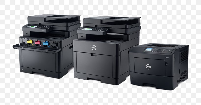 Dell Multi-function Printer Laser Printing Image Scanner, PNG, 750x430px, Dell, Computer, Dots Per Inch, Electronic Device, Fax Download Free