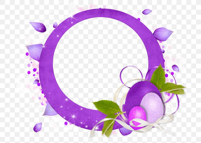 Easter Egg Picture Frames Purple, PNG, 725x585px, Easter, Basket, Blue, Christmas, Easter Egg Download Free