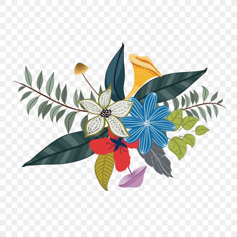 Vector Graphics Floral Design Flower Stock Photography Illustration, PNG, 1000x1000px, Floral Design, Cut Flowers, Drawing, Flora, Flower Download Free