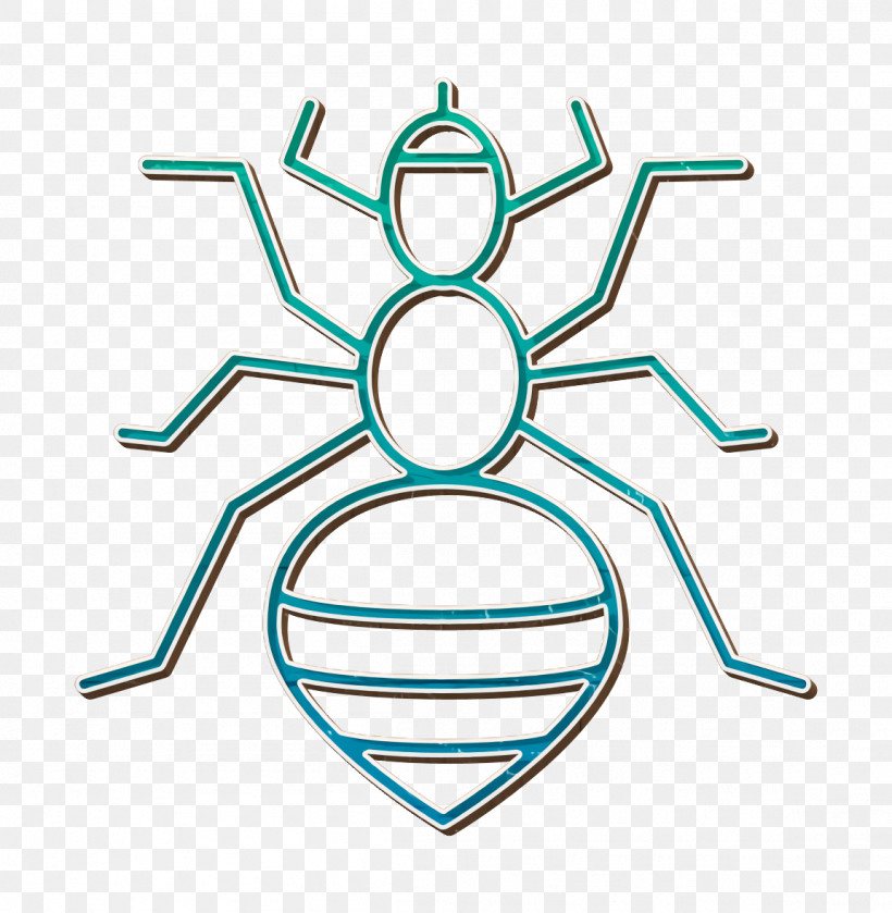 Louse Icon Insects Icon, PNG, 1152x1180px, Louse Icon, Insects Icon, Line, Symmetry, Turquoise Download Free