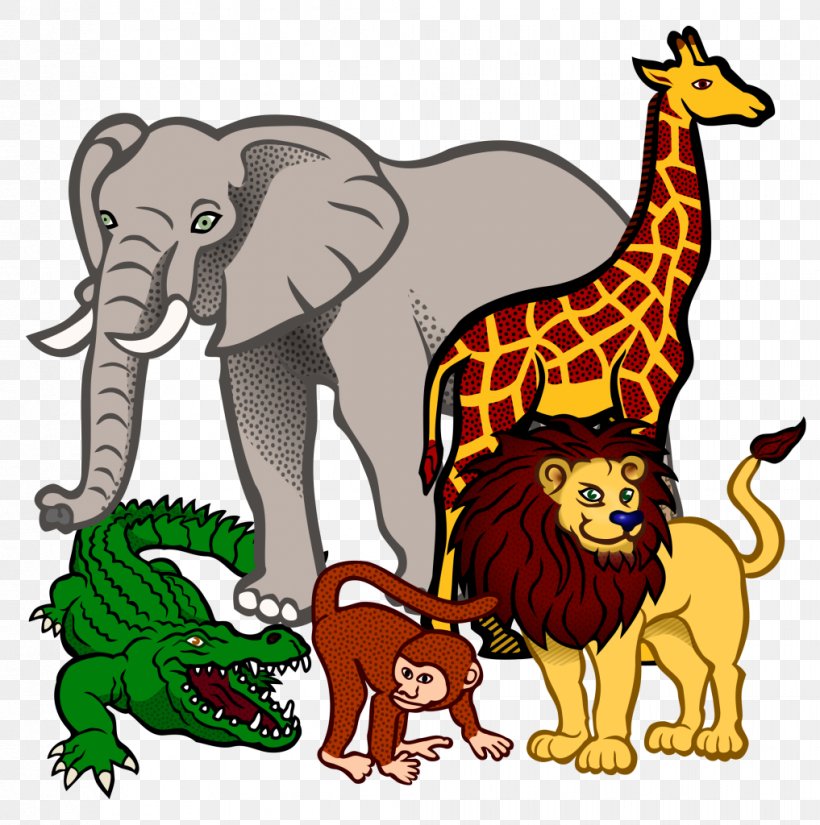 Fauna Of Africa Baby Jungle Animals Clip Art, PNG, 1017x1024px, Africa, African Elephant, Animal, Animal Figure, Art Download Free