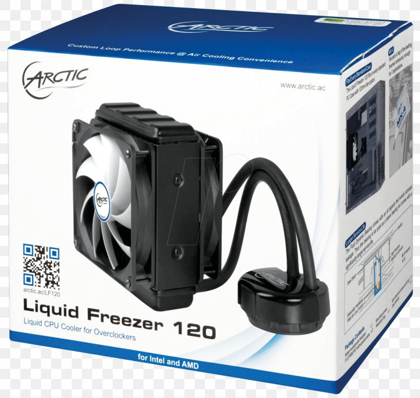Arctic Computer System Cooling Parts Water Cooling Central Processing Unit Freezer, PNG, 1071x1015px, Arctic, Central Processing Unit, Computer Component, Computer Cooling, Computer System Cooling Parts Download Free