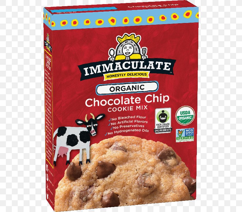 Chocolate Chip Cookie Organic Food Bakery Biscuits, PNG, 720x720px, Chocolate Chip Cookie, Baked Goods, Bakery, Baking, Biscuits Download Free