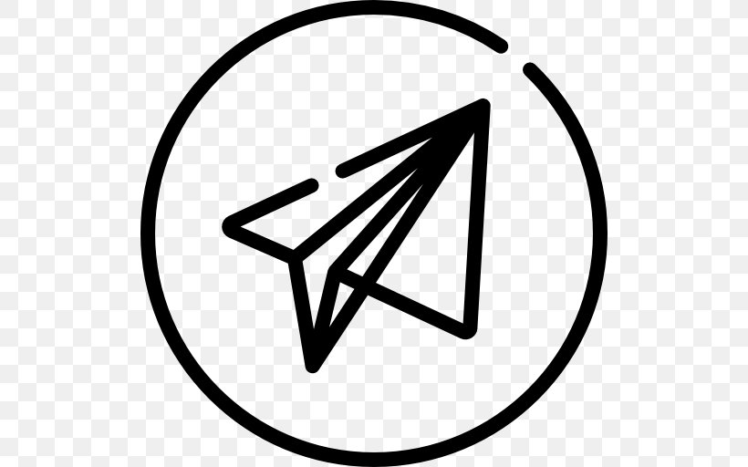 Telegram Social Media, PNG, 512x512px, Telegram, Area, Black And White, Initial Coin Offering, Logo Download Free
