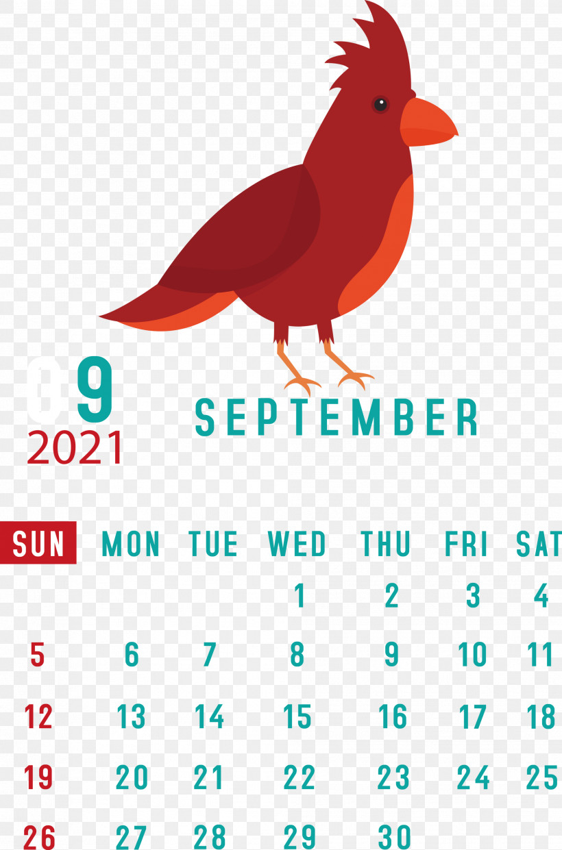 September 2021 Printable Calendar September 2021 Calendar, PNG, 1982x3000px, September 2021 Printable Calendar, Beak, Birds, Calendar System, Htc Download Free