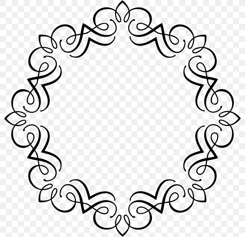 Black And White Royalty-free Clip Art, PNG, 794x794px, Black And White, Area, Black, Flora, Flower Download Free
