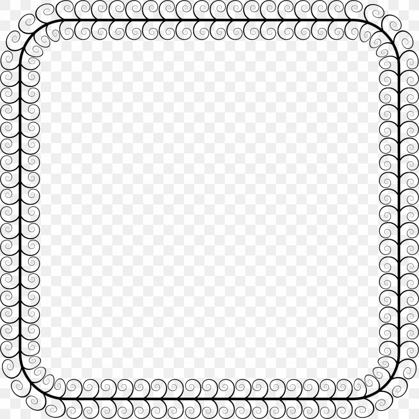 Clip Art, PNG, 2316x2316px, Picture Frames, Area, Black, Black And White, Body Jewelry Download Free