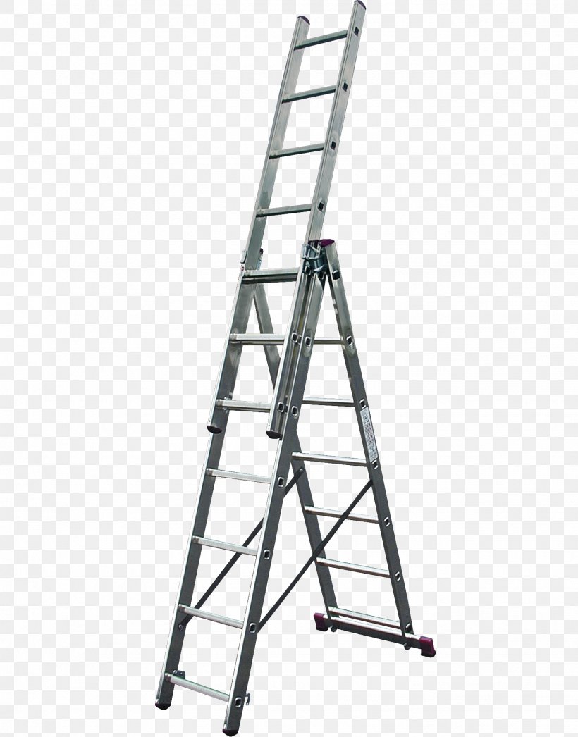 Ladder OBI Hailo Combined Sections Aluminium Stair 2 Combi DIY Store, PNG, 1543x1970px, Ladder, Aluminium, Bauhaus, Diy Store, Hardware Download Free