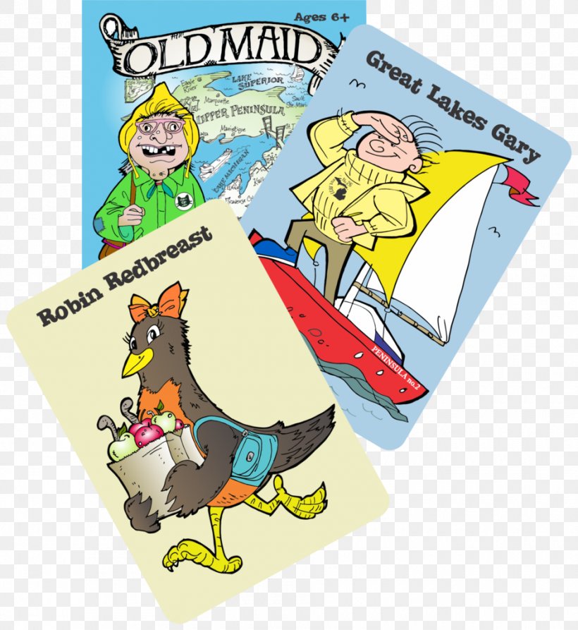 Michigan Playing Card Old Maid Card Game, PNG, 940x1024px, Michigan, Area, Card Game, Cartoon, Character Download Free