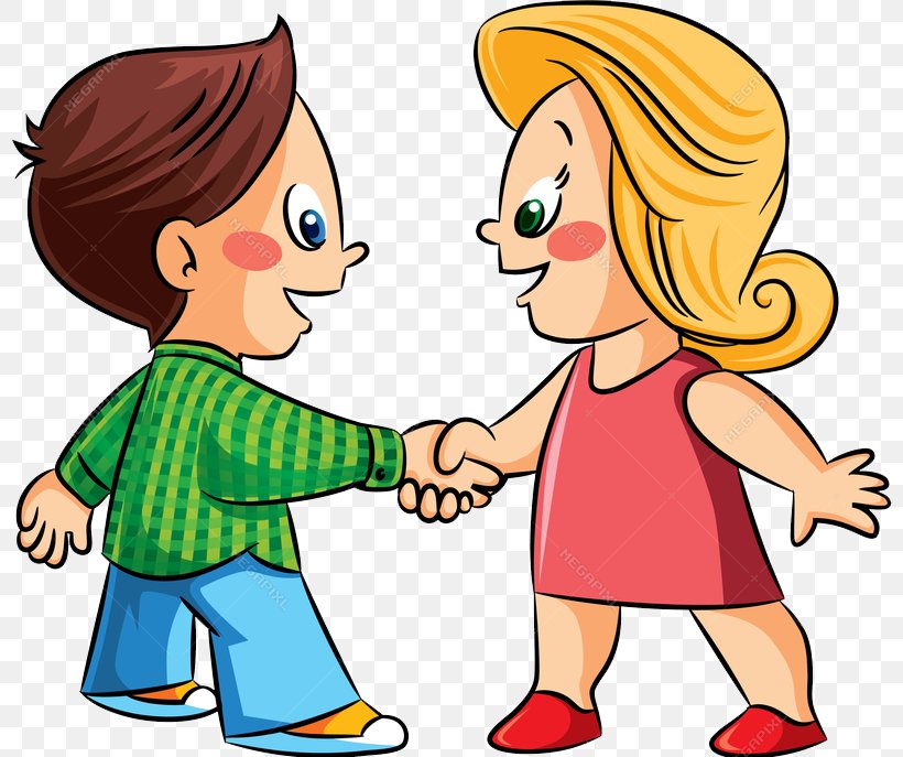 Clip Art Child Handshake Vector Graphics Illustration, PNG, 800x687px,  Child, Animated Cartoon, Art, Boy, Cartoon Download