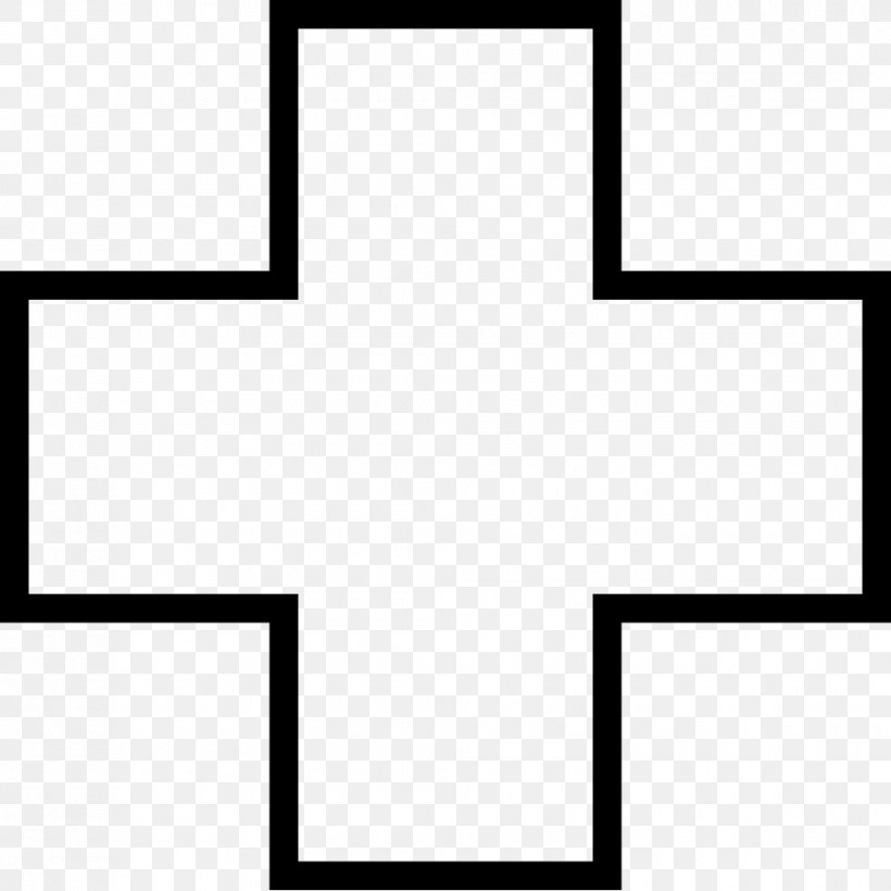 Black And White White Rectangle, PNG, 980x981px, Symbol, Area, Black, Black And White, Cross Download Free