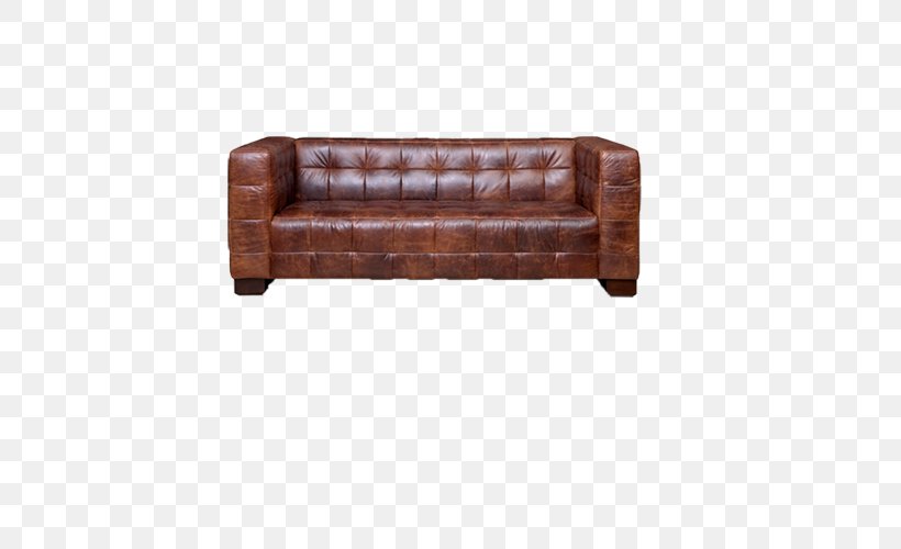 Couch Table Leather Furniture Sofa Bed, PNG, 500x500px, Couch, Aniline Leather, Bench, Brown, Chair Download Free