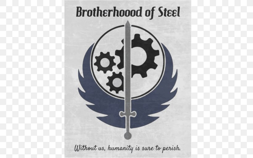 Fallout: Brotherhood Of Steel Fallout 3 Fallout 4 Fallout Tactics: Brotherhood Of Steel, PNG, 512x512px, Fallout Brotherhood Of Steel, Bethesda Softworks, Brand, Emblem, Fallout Download Free