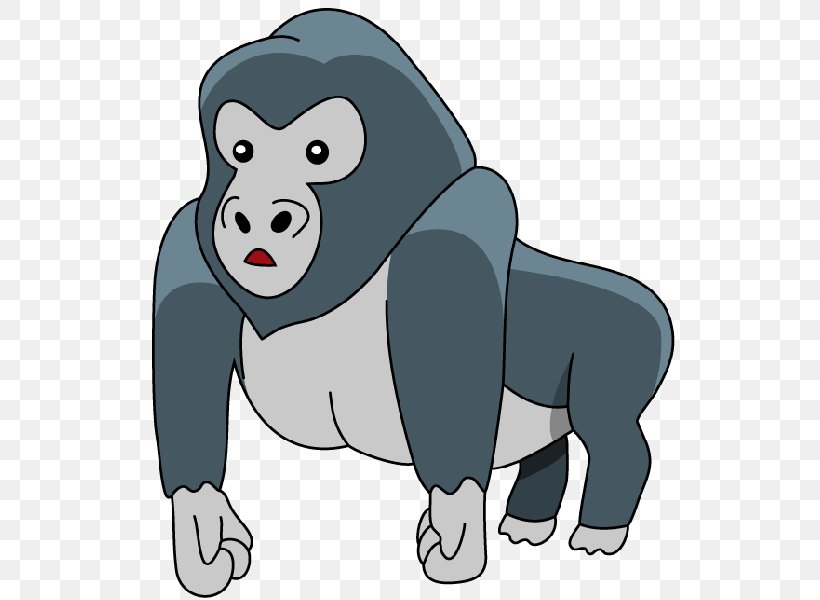 Gorilla King Kong Ape Clip Art, PNG, 600x600px, Gorilla, Animation, Ape, Cartoon, Drawing Download Free