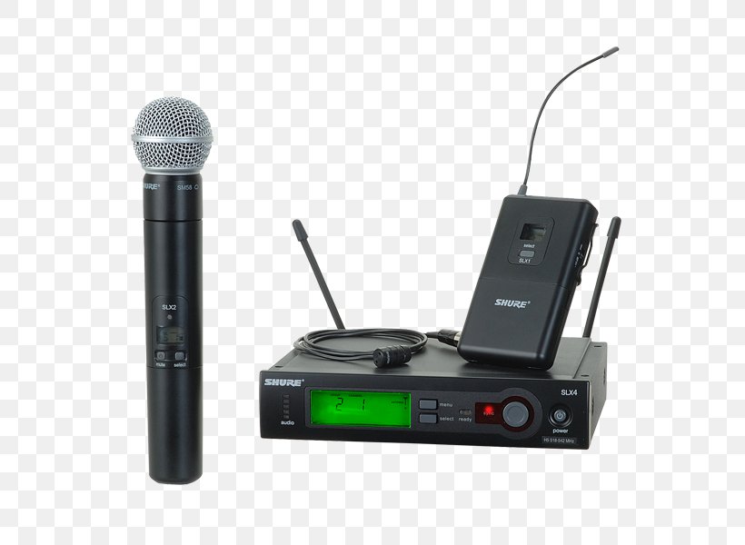 Lavalier Microphone Shure SM58 Wireless Microphone, PNG, 600x600px, Microphone, Audio, Audio Equipment, Audio Signal, Electronic Device Download Free