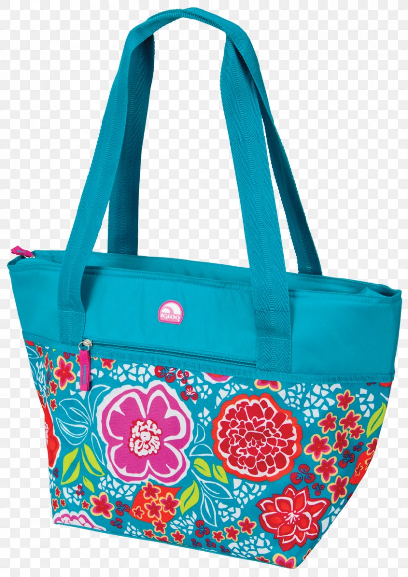 Tote Bag Igloo Diaper Bags Handbag, PNG, 849x1200px, Tote Bag, Aqua, Bag, Cobalt Blue, Cooler Download Free
