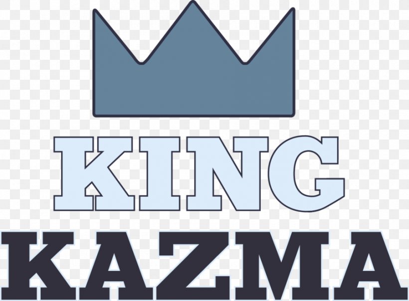 Logo KING KAZMA YouTube Organization Film, PNG, 900x664px, Logo, Area, Blue, Brand, Deviantart Download Free