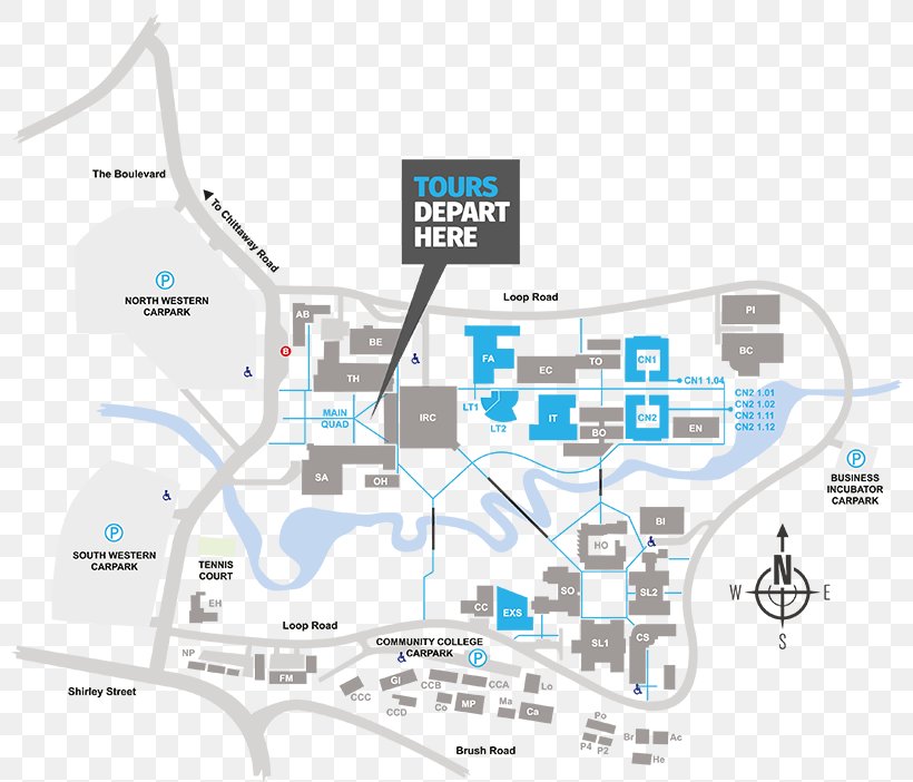 Ourimbah Campus University Of Newcastle Map Png 800x702px