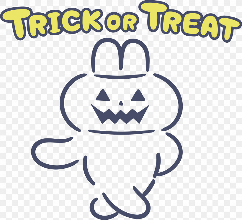 TRICK OR TREAT Happy Halloween, PNG, 3000x2736px, Trick Or Treat, Behavior, Biology, Happiness, Happy Halloween Download Free