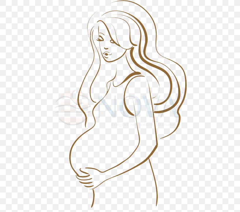 Vector Graphics Pregnancy Clip Art Drawing, PNG, 458x727px, Watercolor, Cartoon, Flower, Frame, Heart Download Free
