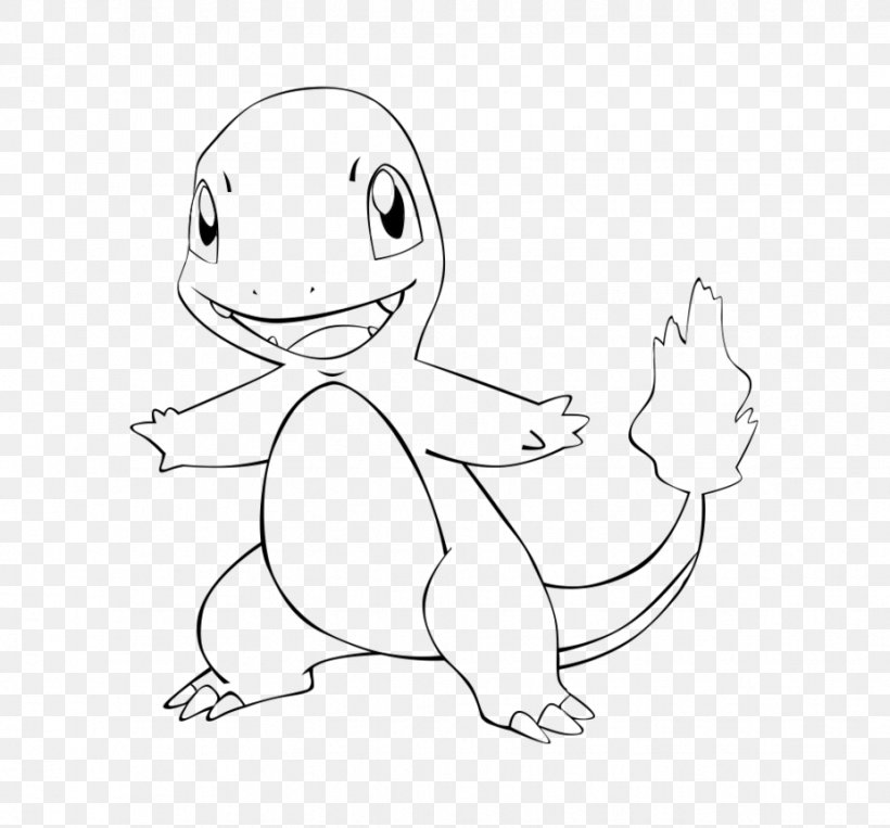 Charmander Coloring Book Charmeleon Black And White Line Art, PNG, 926x862px, Watercolor, Cartoon, Flower, Frame, Heart Download Free