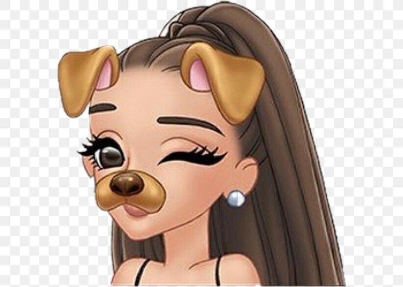 Dangerous Woman Emoji Drawing Cat Valentine Image, PNG, 588x584px, Watercolor, Cartoon, Flower, Frame, Heart Download Free