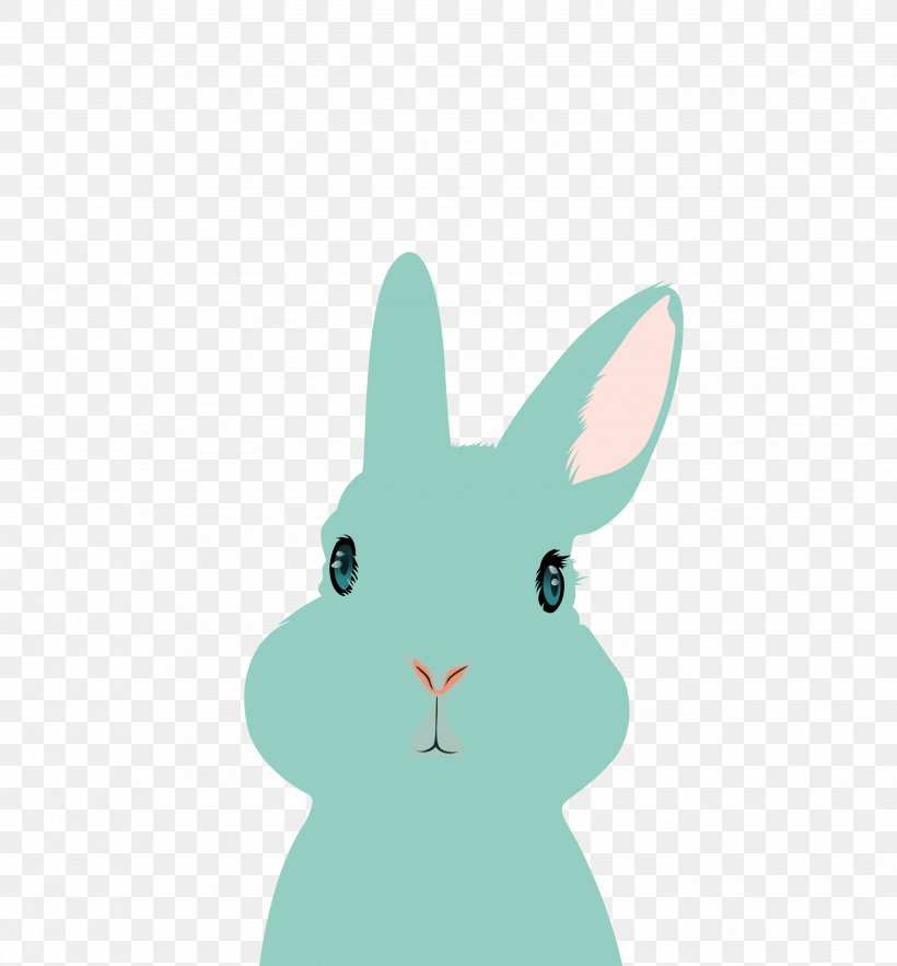 Domestic Rabbit Hare Easter Bunny Whiskers, PNG, 3508x3779px, Domestic Rabbit, Animated Cartoon, Easter, Easter Bunny, Green Download Free