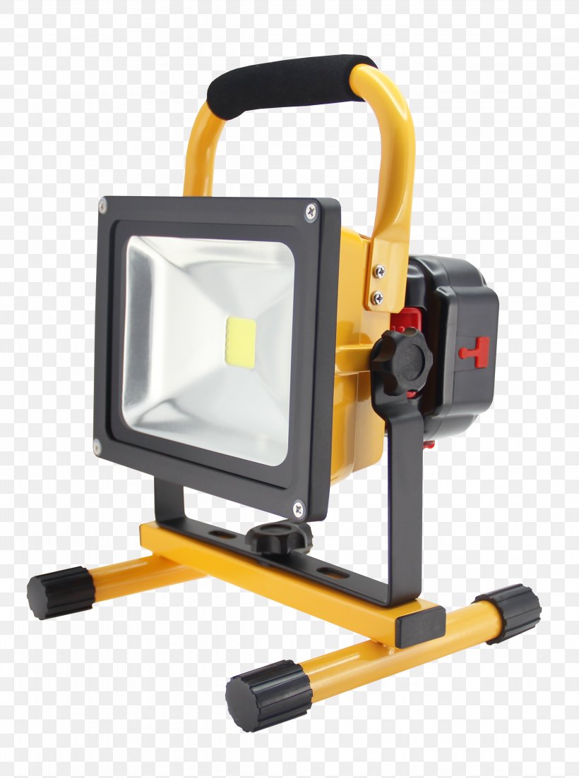 Floodlight Light-emitting Diode Rechargeable Battery Lighting, PNG, 4449x5985px, Light, Battery, Camera Accessory, Cordless, Dimmer Download Free