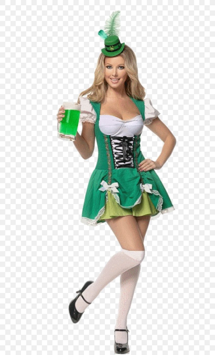 Saint Patrick's Day Costume Woman Irish People Dress, PNG, 800x1357px, Costume, Adult, Clothing, Cosplay, Costume Party Download Free