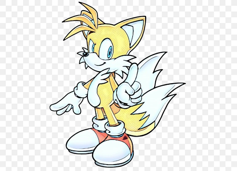 Sonic The Hedgehog, PNG, 500x594px, Pop Art, Cartoon, Fictional Character, Pleased, Retro Download Free