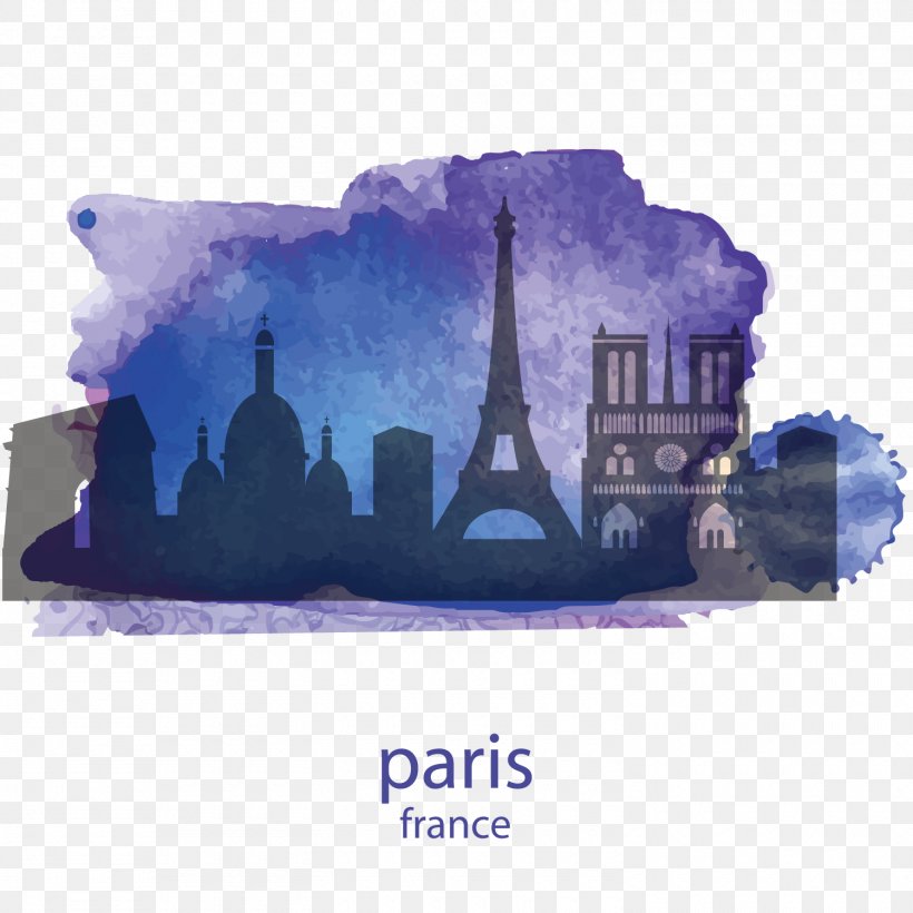 The House Of Europe In Paris IPad Paper Watercolor Painting, PNG, 1500x1500px, Paris, Brand, Decal, Decorative Arts, Drawing Download Free